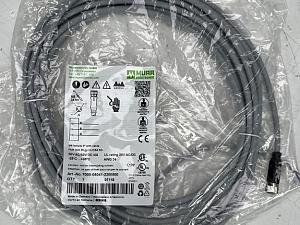 7000-08041-2200500 M8 female 0° A-cod. with cable NEW