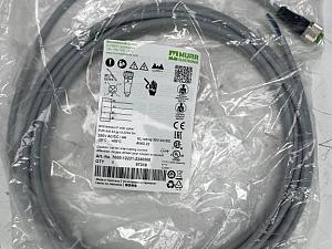 7000-12221-2240500 M12 female 0° A-cod. with cable NEW