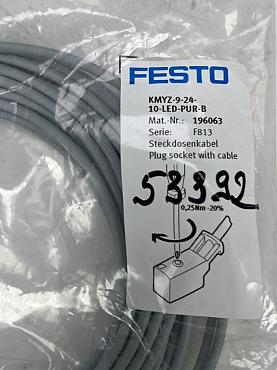 Choose CNC-Service.nl for Trusted Festo  KMYZ-9-24-10-LED-PUR-B (196063) Connecting cable NEW Solutions. Explore our selection of dependable industrial components to keep your machinery operating smoothly.