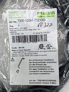 Choose CNC-Service.nl for Trusted Murr Elektronik  7000-12041-7321000 M12 male 0° A-cod. with cable NEW Solutions. Explore our selection of dependable industrial components to keep your machinery operating smoothly.