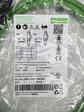 Choose CNC-Service.nl for Trusted Murr Elektronik  7000-74301-7940200 RJ45 male 0°  RJ45 male 0° shielded NEW Solutions. Explore our selection of dependable industrial components to keep your machinery operating smoothly.