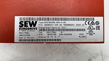 Find Quality SEW Eurodrive  MDX60A0054-5A-3-4-00 CONTROL UNIT MC07B0055-5A3-4-00 MOVITRAC B NEW Products at CNC-Service.nl. Explore our diverse catalog of industrial solutions designed to enhance your processes and deliver reliable results.