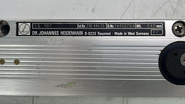 Choose CNC-Service.nl for Trusted Heidenhain  LS 107, 540mm F3 Linear Encoder REFURBISHED Solutions. Explore our selection of dependable industrial components to keep your machinery operating smoothly.