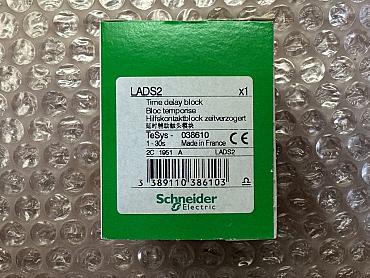 Find Quality Schneider Electric  LADS2 TeSys D Time block Make contact + Break contact - 0.1-30s NEW Products at CNC-Service.nl. Explore our diverse catalog of industrial solutions designed to enhance your processes and deliver reliable results.