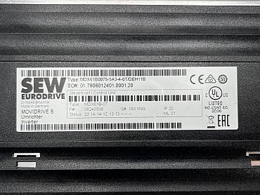 Choose CNC-Service.nl for Trusted SEW Eurodrive  MDX60A0074-5A3-4-00 CONTROL UNIT MDX61B0075-5A3-4-OT/DEH11B NEW Solutions. Explore our selection of dependable industrial components to keep your machinery operating smoothly.